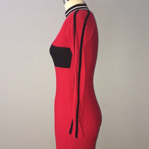 Knit Racer Dress - Picture 3 of 4